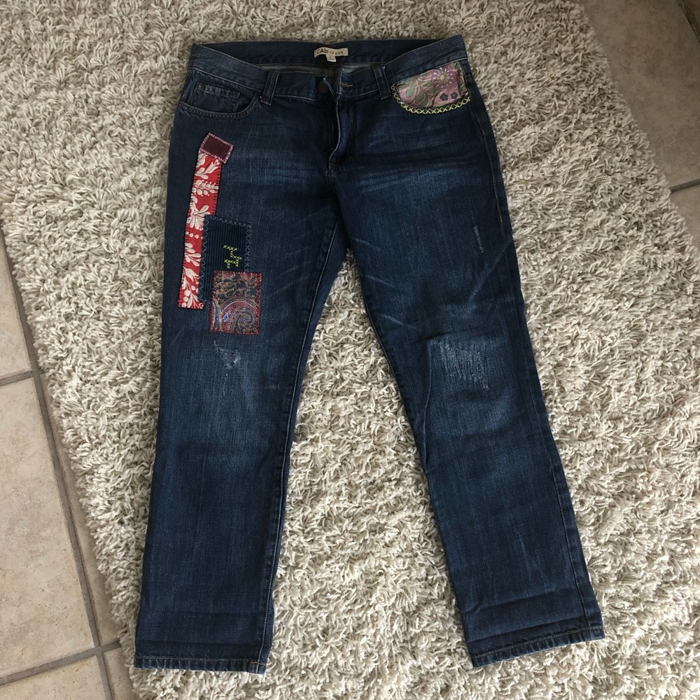 CAbi crop jeans 👖 size 6